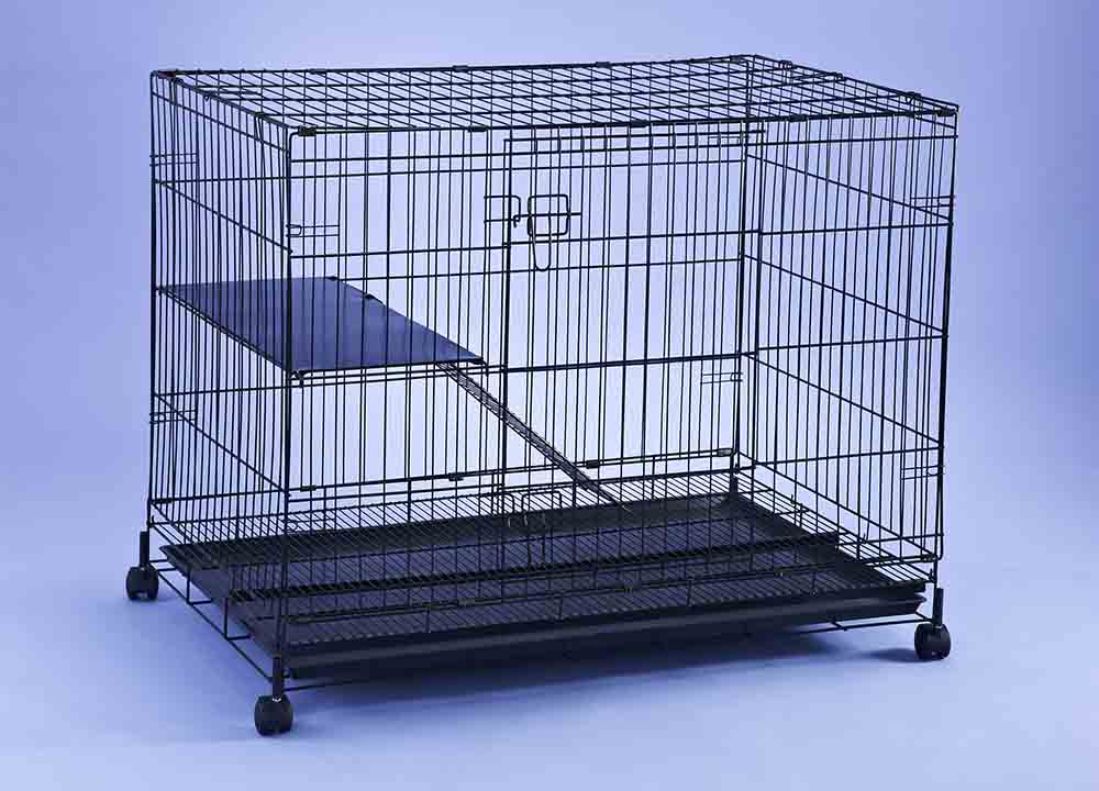 Collapsible Cat Steel Cage C377