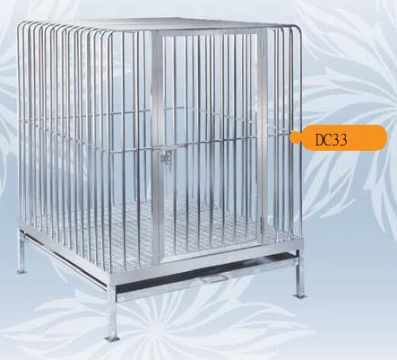 Fully Welded Stainless Steel Dog Cage DC33