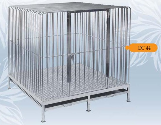 Fully Welded Stainless Steel Dog Cage DC44