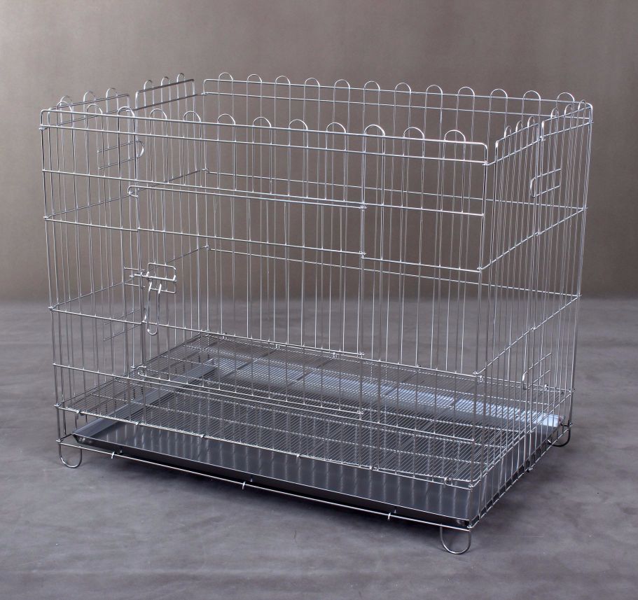 Stainless Steel Playpen S702 with tray