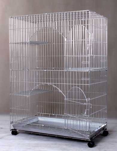 Stainless Steel Cat Cage S841A