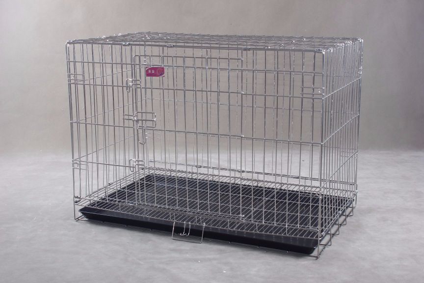 Collapsible Stainless Steel Pet Cage SC104