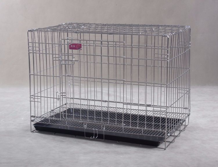 Collapsible Stainless Steel Pet Cage SC103