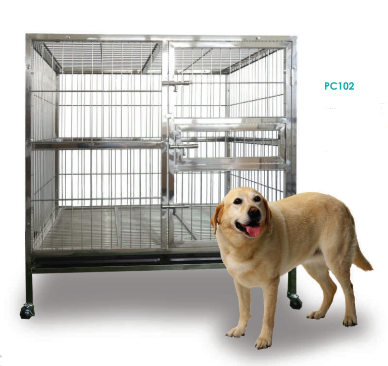 Stainless Steel Dog Cage PC102