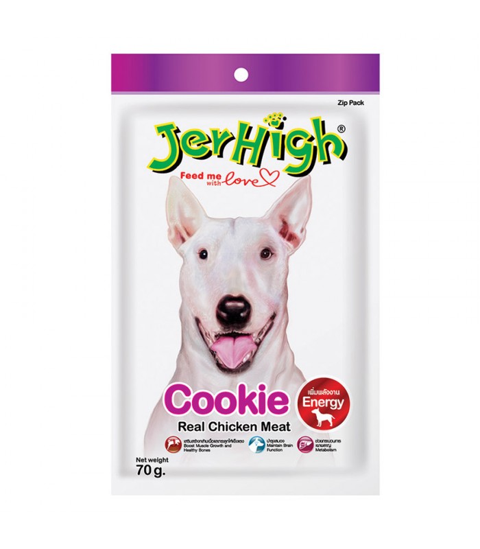 JerHigh Cookie Premium Dog Treats 70g x 12 Packs